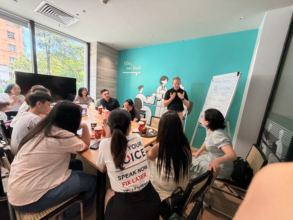 Lớp Find Your Voice — Speak now, fix later
